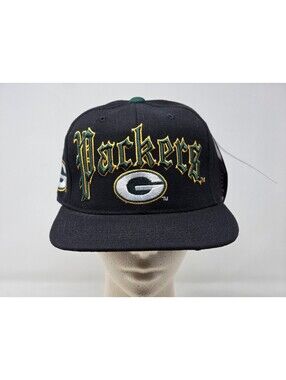 Drew Pearson Green Bay Packers Snapback Hat Old English NWT